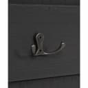 BERLINLODGE® Wandgarderobe Landhausstil Dunkelgrau Bild 5