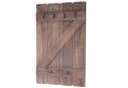 BERLINLODGE® Wandgarderobe Braun Shabby-Look Landhausstil Bild 2