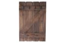 BERLINLODGE® Wandgarderobe Braun Shabby-Look Landhausstil Bild 3