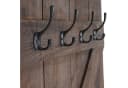 BERLINLODGE® Wandgarderobe Braun Shabby-Look Landhausstil Bild 4