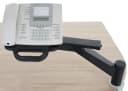 PROREGAL® Telefontisch T555 Schwarz höhenverstellbar Bild 4
