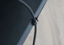 PROREGAL® Telefontisch T555 Schwarz höhenverstellbar Bild 5