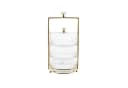 Almina Bonboniere-Set Glas goldfarben stapelbar Bild 1