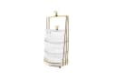 Almina Bonboniere-Set Glas goldfarben stapelbar Bild 2