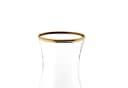 Pasabahce Karaffe Amphora Golden Touch Glas Gold 335 ml Bild 3
