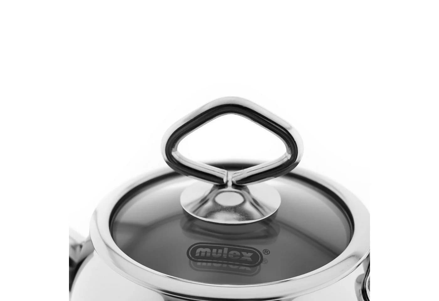 Mulex Caydanlik-Teekanne Set Edelstahl 18/10 Silber 0,7L+1,5L - Bild 4