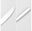 Cheffinger Besteck-Set Modernes 6er Set Tafelmesser Edelstahl Silber Bild 3