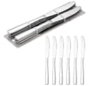 Cheffinger Besteck-Set Modernes 6er Set Tafelmesser Edelstahl Silber Bild 4