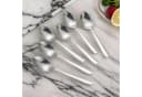 Cheffinger Besteck-Set 6er Set Menülöffel Modernes Edelstahl Silber Bild 1