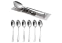 Cheffinger Besteck-Set 6er Set Menülöffel Modernes Edelstahl Silber Bild 5