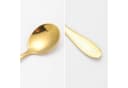 Cheffinger 6er Latte-Kaffeelöffel Set Goldener Edelstahl Bild 3