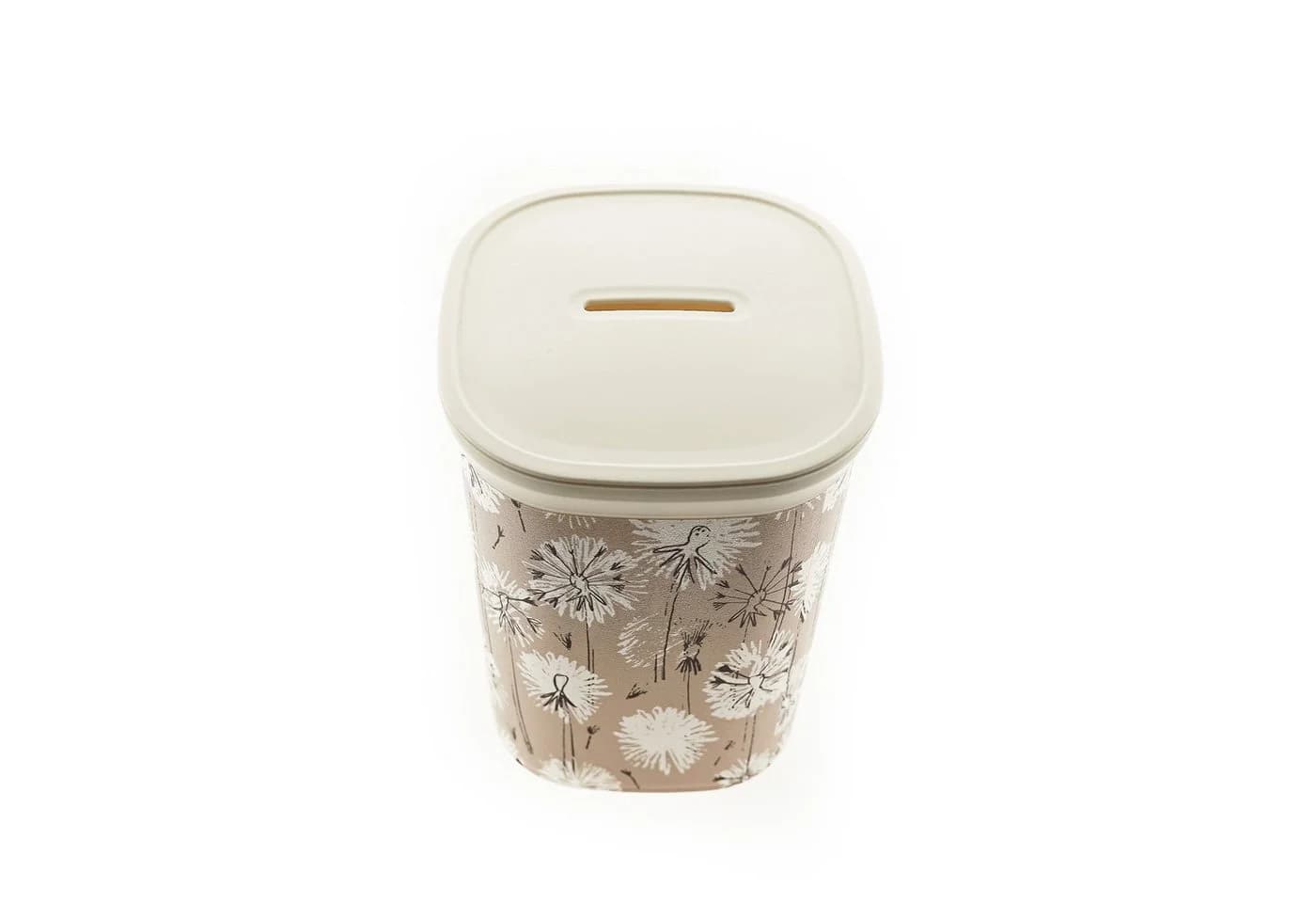 bahama Spardose aus Kunststoff Beige – Sicheres Sparen für Kinder und Erwachsene - Bild 4
