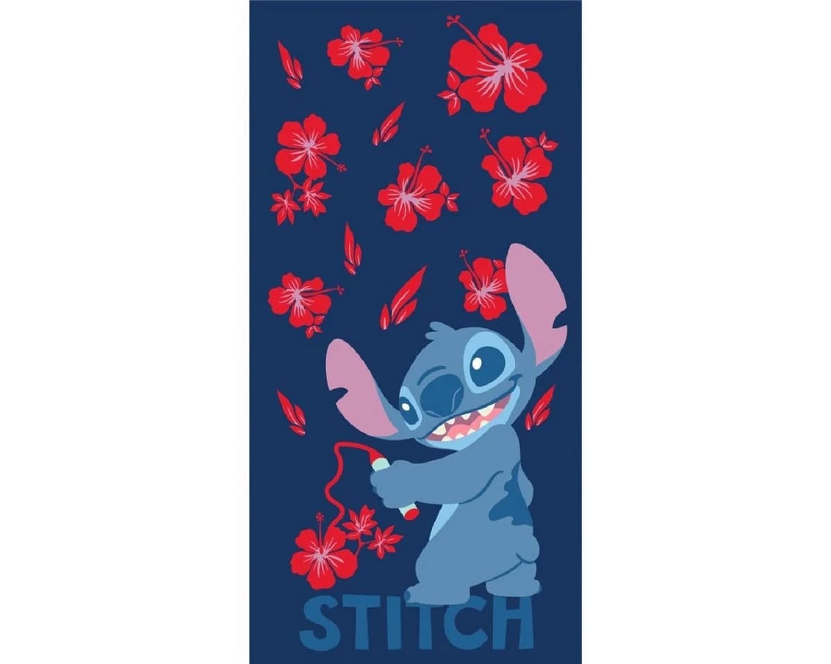 Lilo & Stitch Strandtuch 170x90 cm 100% Baumwolle Bunt - Bild 2