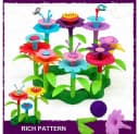 COFI 1453 Kreatives Blumen-Bauspielzeug 52 Teile Bild 5