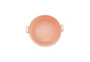 COFI 1453 Silikonform für Heißluftfritteuse 26 cm Orange Antihaft Bild 1