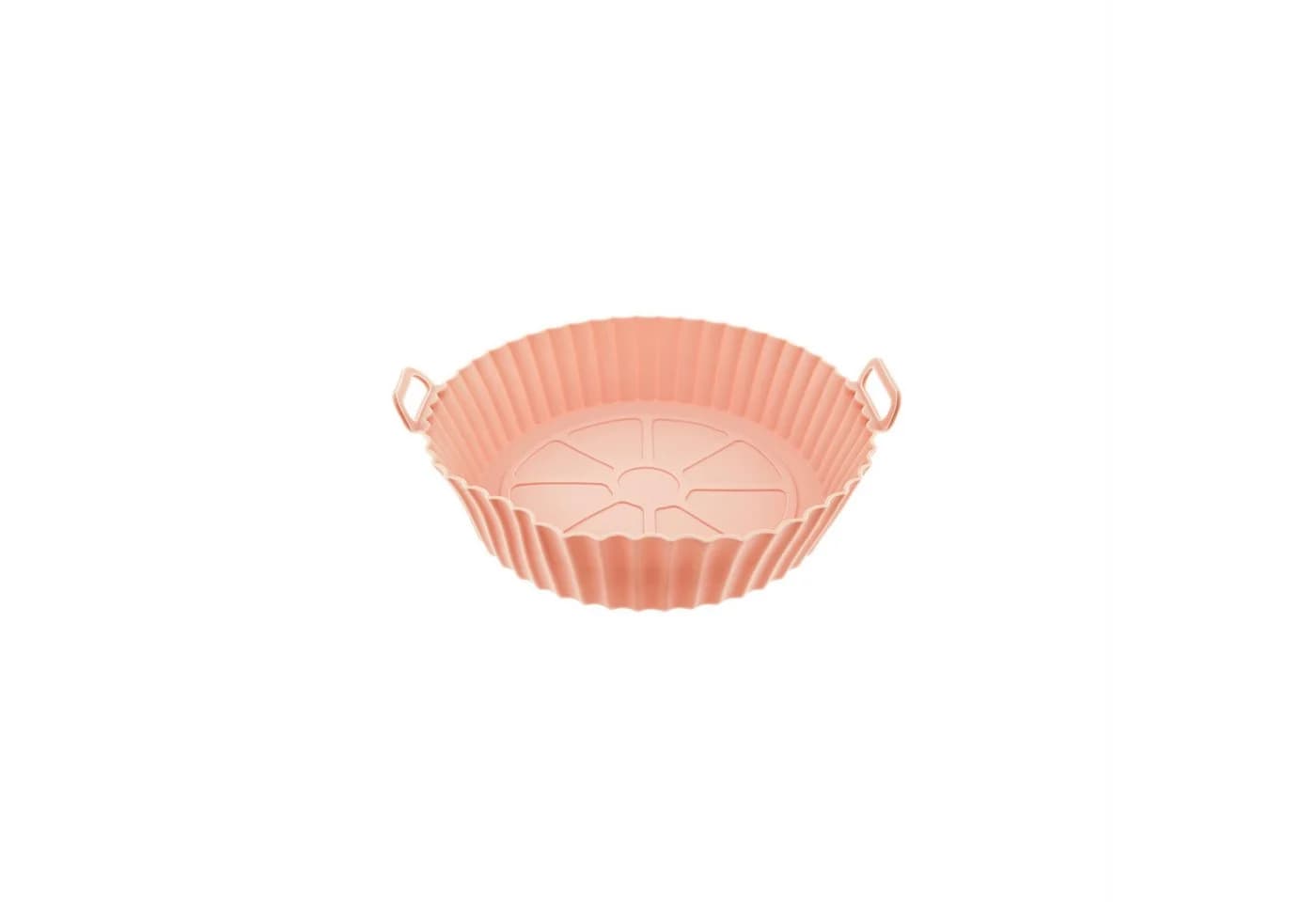 COFI 1453 Silikonform für Heißluftfritteuse 26 cm Orange Antihaft - Bild 2