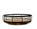 Cheffinger Drehbarer Bambus Organizer 360° Bad Küche Bild 2