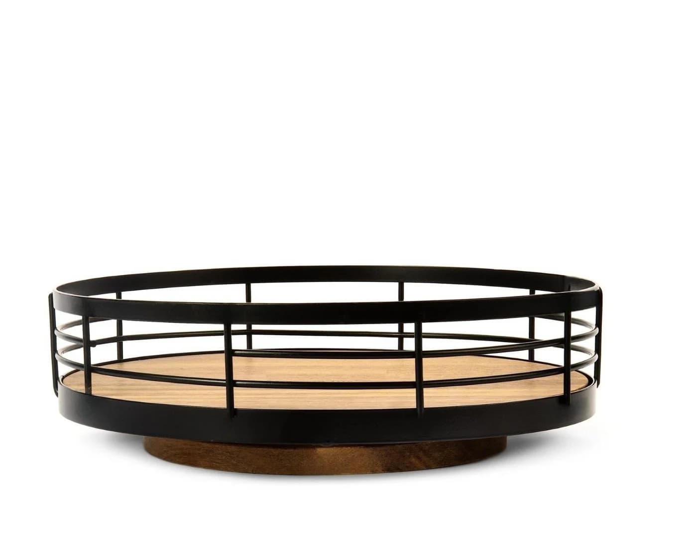 Cheffinger Drehbarer Bambus Organizer 360° Bad Küche - Bild 2