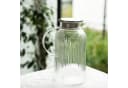 Almina Karaffe Freya Caraffa Borosilikatglas 1800ml mit Deckel Bild 4