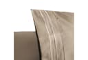 Almina Bettwäsche 4-teilig Braun Polyester mit Reißverschluss Bild 3