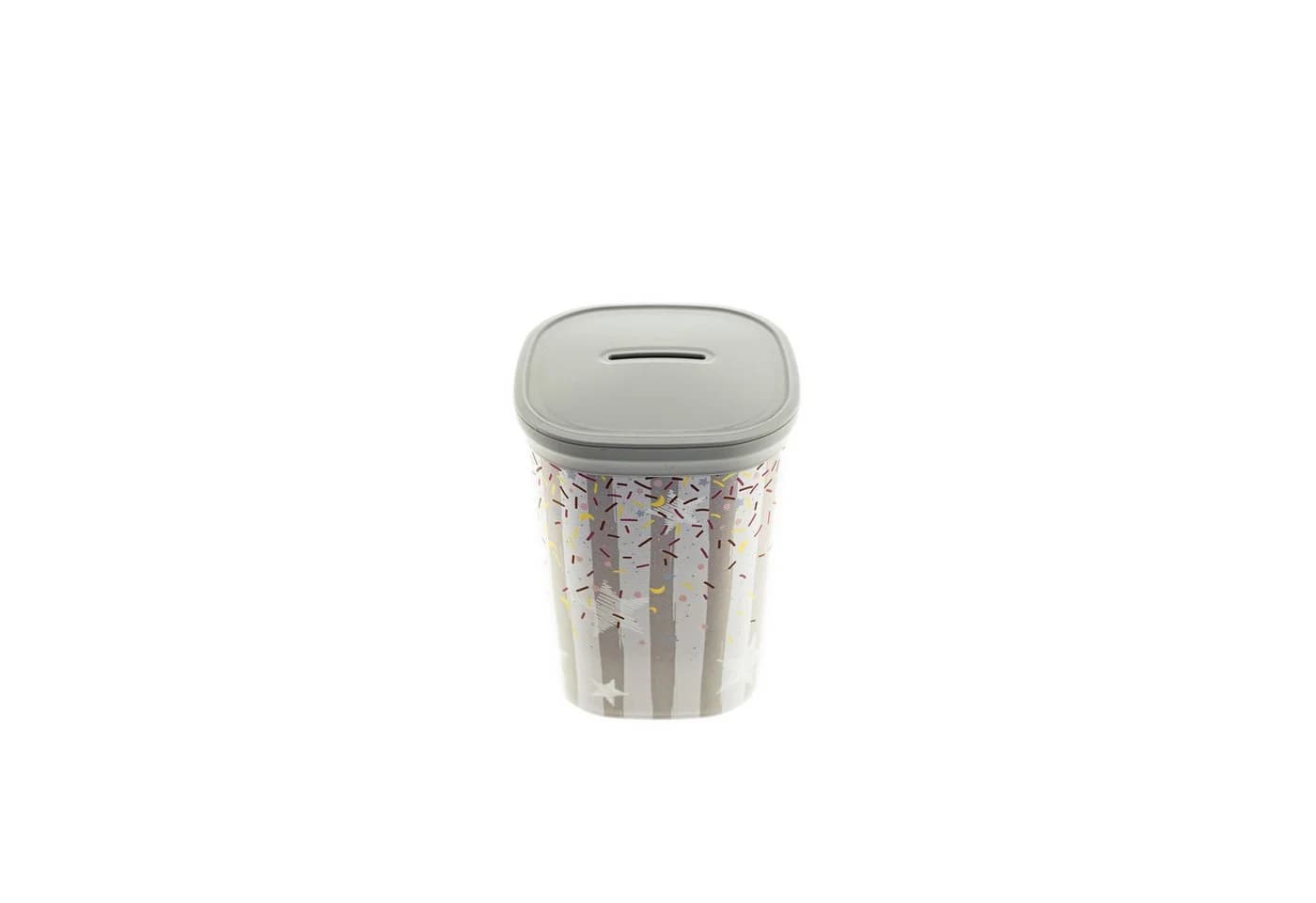 bahama Spardose aus Kunststoff Grau - Bild 3