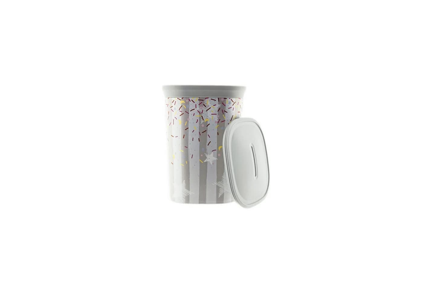 bahama Spardose aus Kunststoff Grau - Bild 4