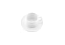 Almina Kaffeeservice Borneo Mokkatassen 100 ml - 12-teiliges Set in Weiß Bild 3