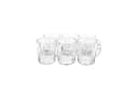 Sunay Henkelgläser-Set 6-tlg. mit Linienmuster, 240 ml, Glas Bild 3