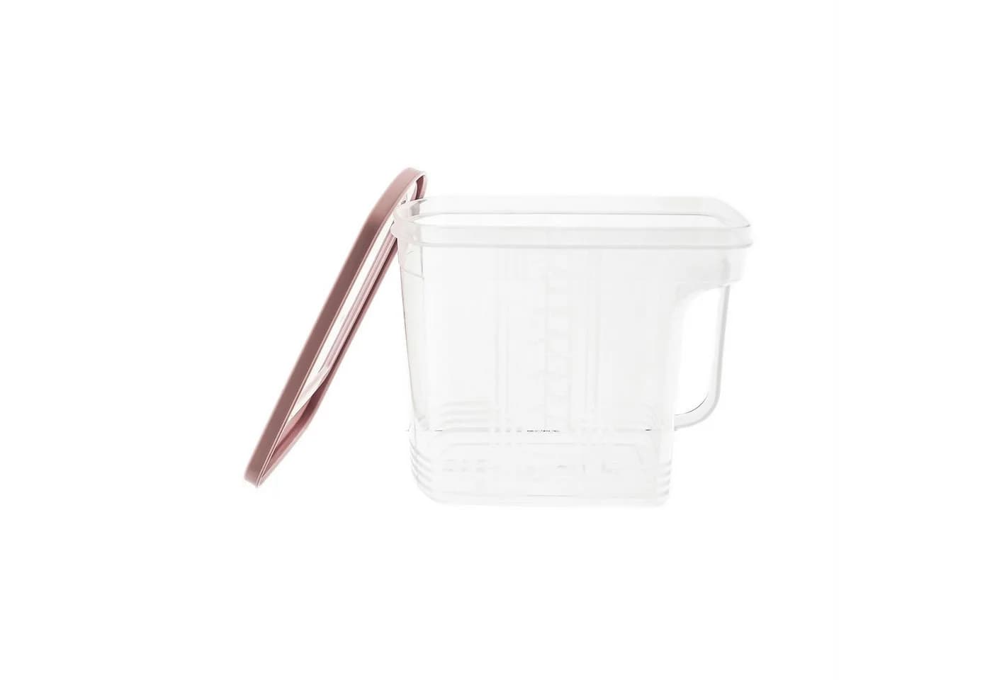 bahama Vorratsdose mit Griff 2,5 Liter Kunststoff Rosa - Bild 5