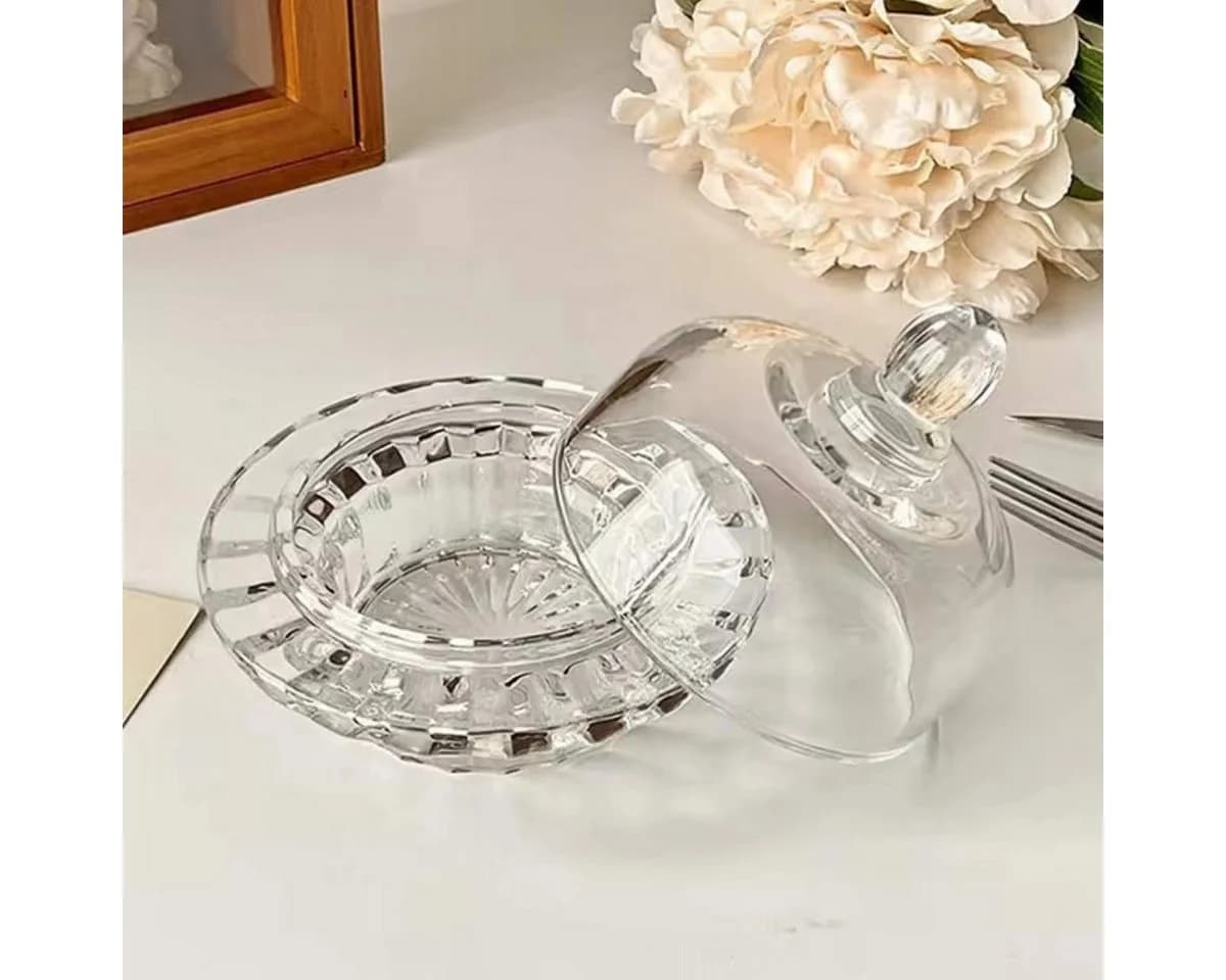Sunay Zuckerdose Glasdose mit Deckel Transparent - Bild 5