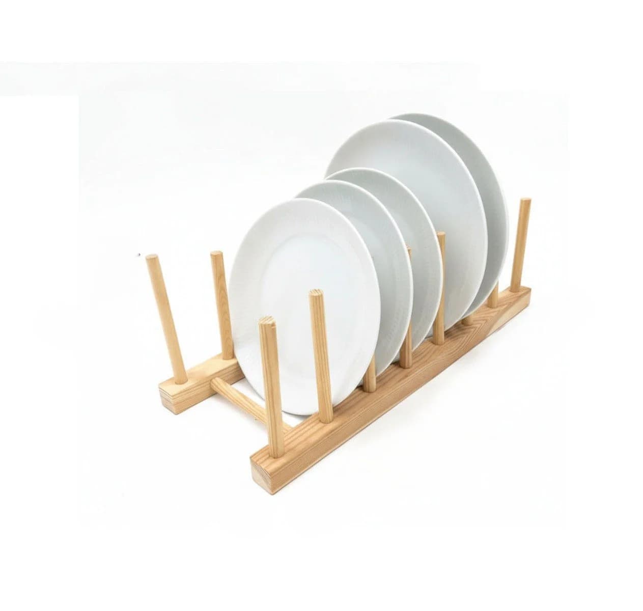 Cheffinger Bambus-Organizer Abtropfgestell Braun - Bild 2