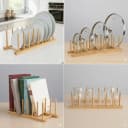 Cheffinger Bambus-Organizer Abtropfgestell Braun Bild 5