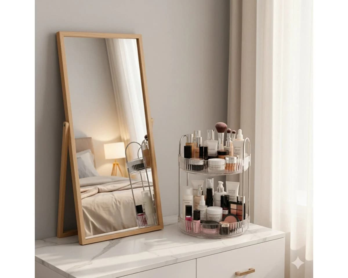 Cheffinger Make-Up Organizer Drehbarer Kosmetik-Organizer 360° - Bild 5