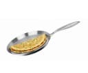 Cheffinger Crêpepfanne Edelstahl 28 cm Antihaft Induktion Silber Bild 1