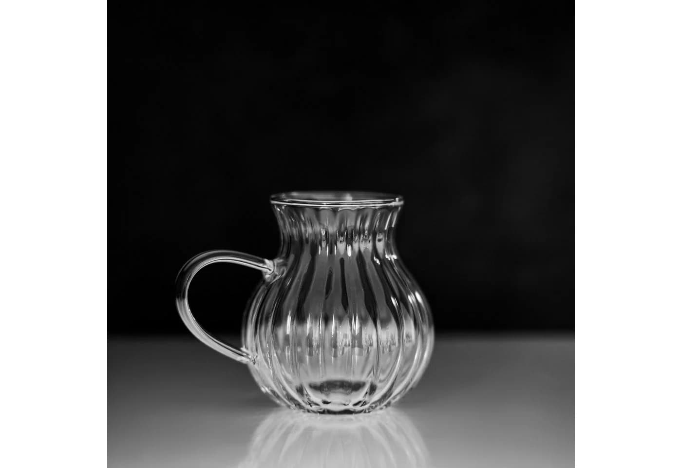 Almina Teeglas Luana La Manila 6-tlg. Glas mit Henkel Transparent - Bild 3