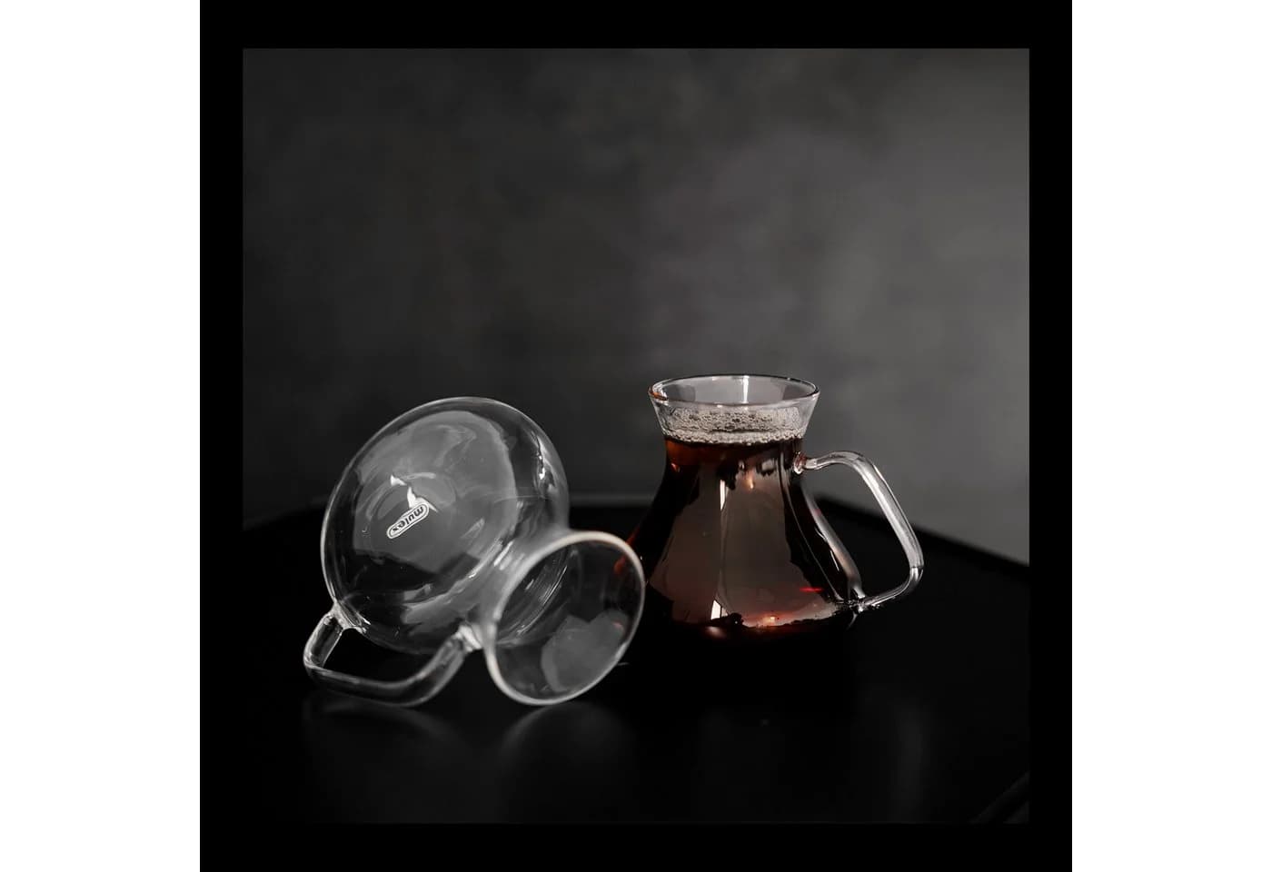 Mulex Teeglas mit Henkel 6-teilig transparent - Bild 4