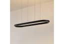 LUCANDE Smart-LED-Hängeleuchte Melinay Schwarz CCT Tuya Bild 1