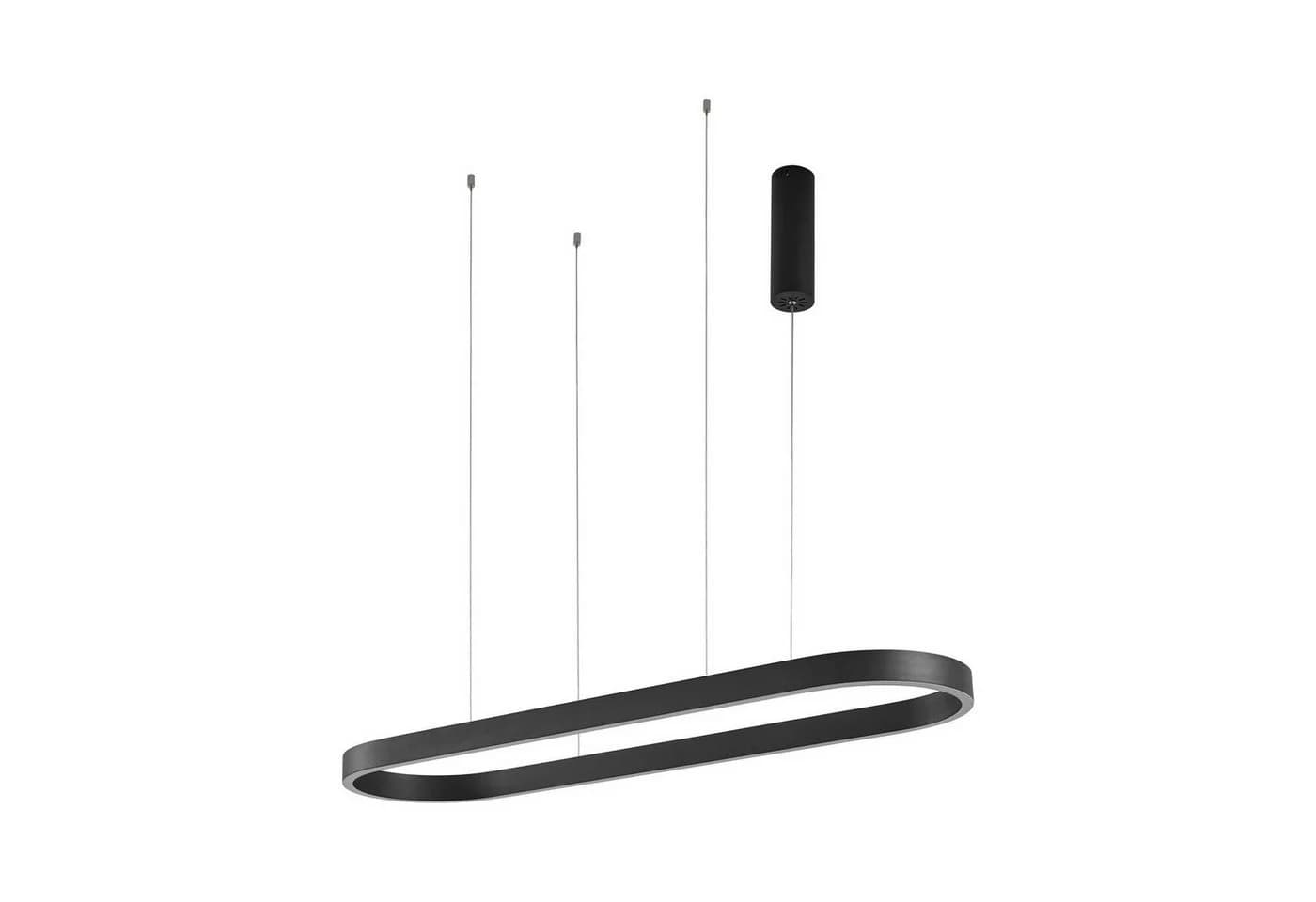 LUCANDE Smart-LED-Hängeleuchte Melinay Schwarz CCT Tuya - Bild 5