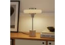 Lindby Tischleuchte Branford Retro Beige Metall Travertin Bild 1