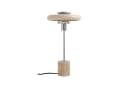 Lindby Tischleuchte Branford Retro Beige Metall Travertin Bild 2