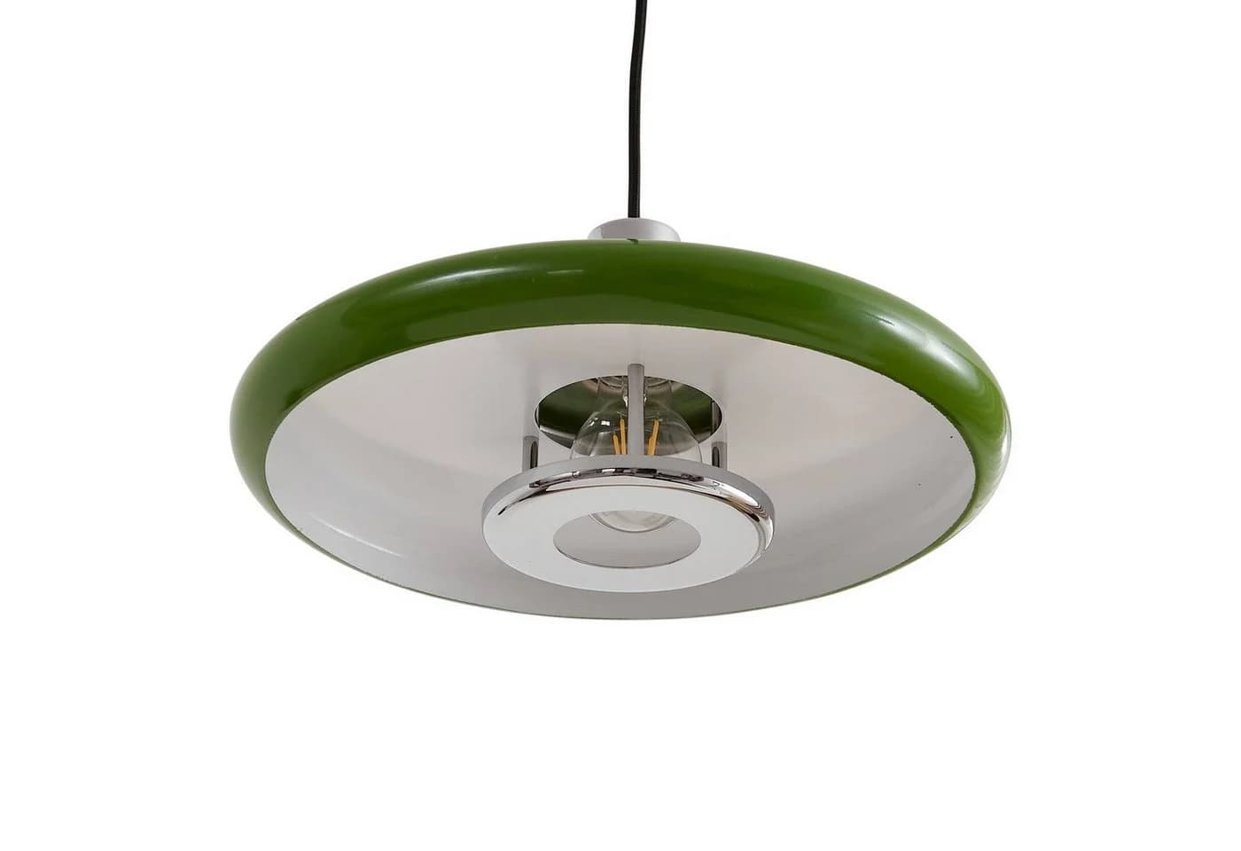 Lindby Pendelleuchte Branford Retro Grün Metall - Bild 5