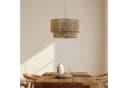 Lindby Hängeleuchte Anuva Ø 45 cm Beige Papier E27 Bild 4