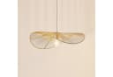 Lindby Hängeleuchte Valdorin Beige Papier 75 cm Bild 1