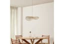 Lindby Hängeleuchte Valdorin Beige Papier 75 cm Bild 4