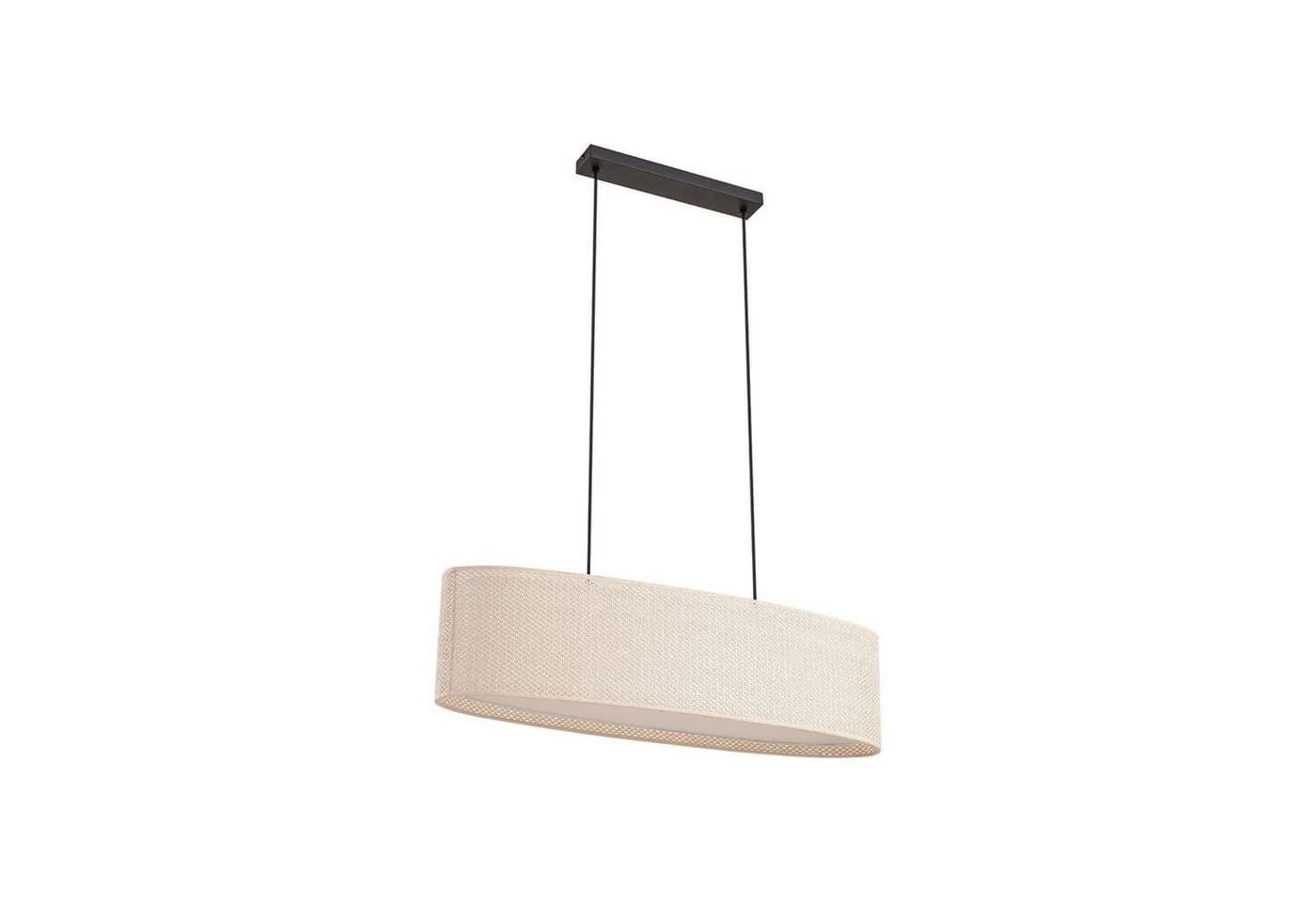 Lindby Hängeleuchte Soula 78 cm Beige Kunststoff E27 - Bild 2