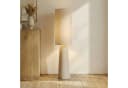 Lindby Stehleuchte Elfie, 124 cm, Beige, Leinen, 2x E27 Bild 1