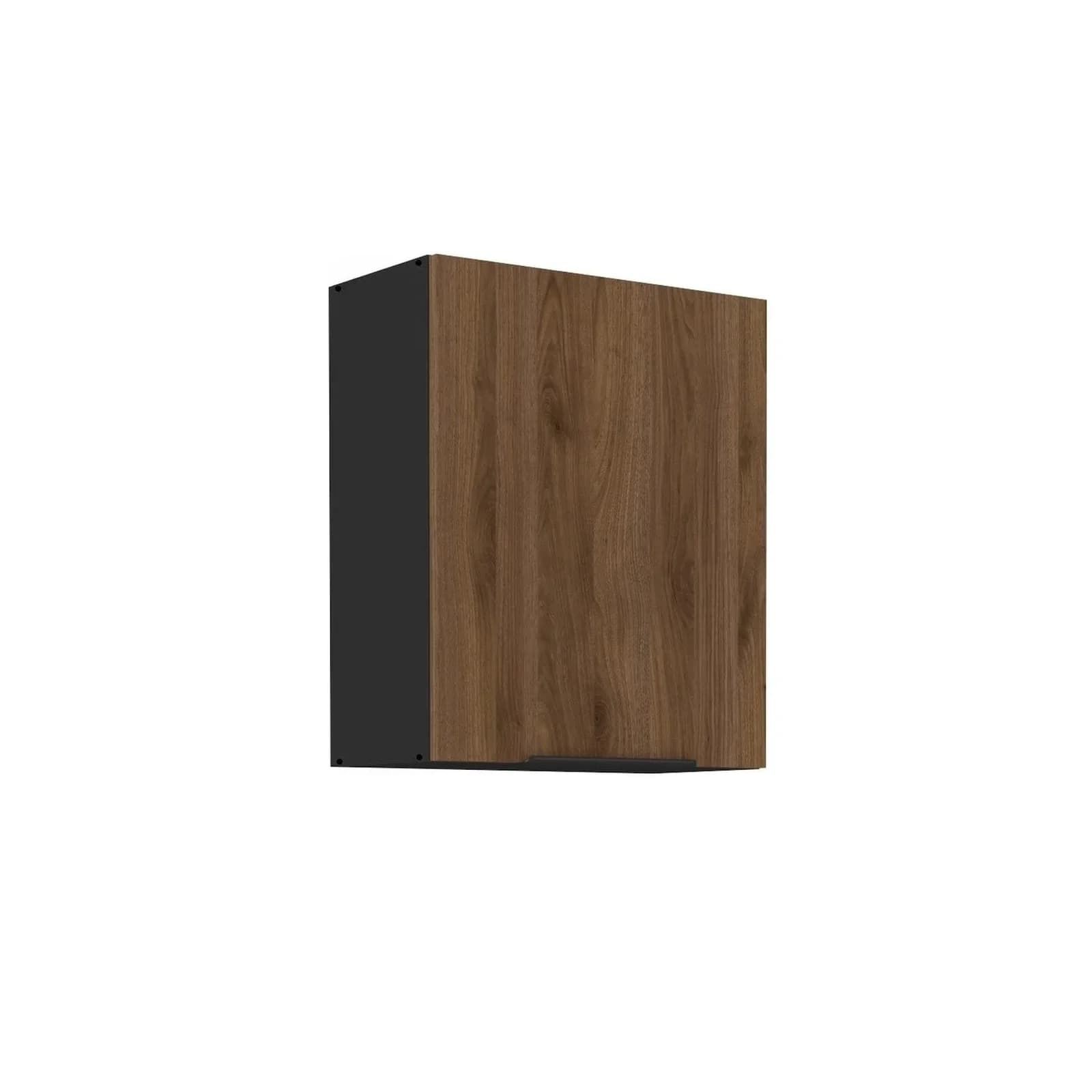 Küchen-Preisbombe Hängeschrank 60 cm Okapi Nußbaum Schwarz matt
