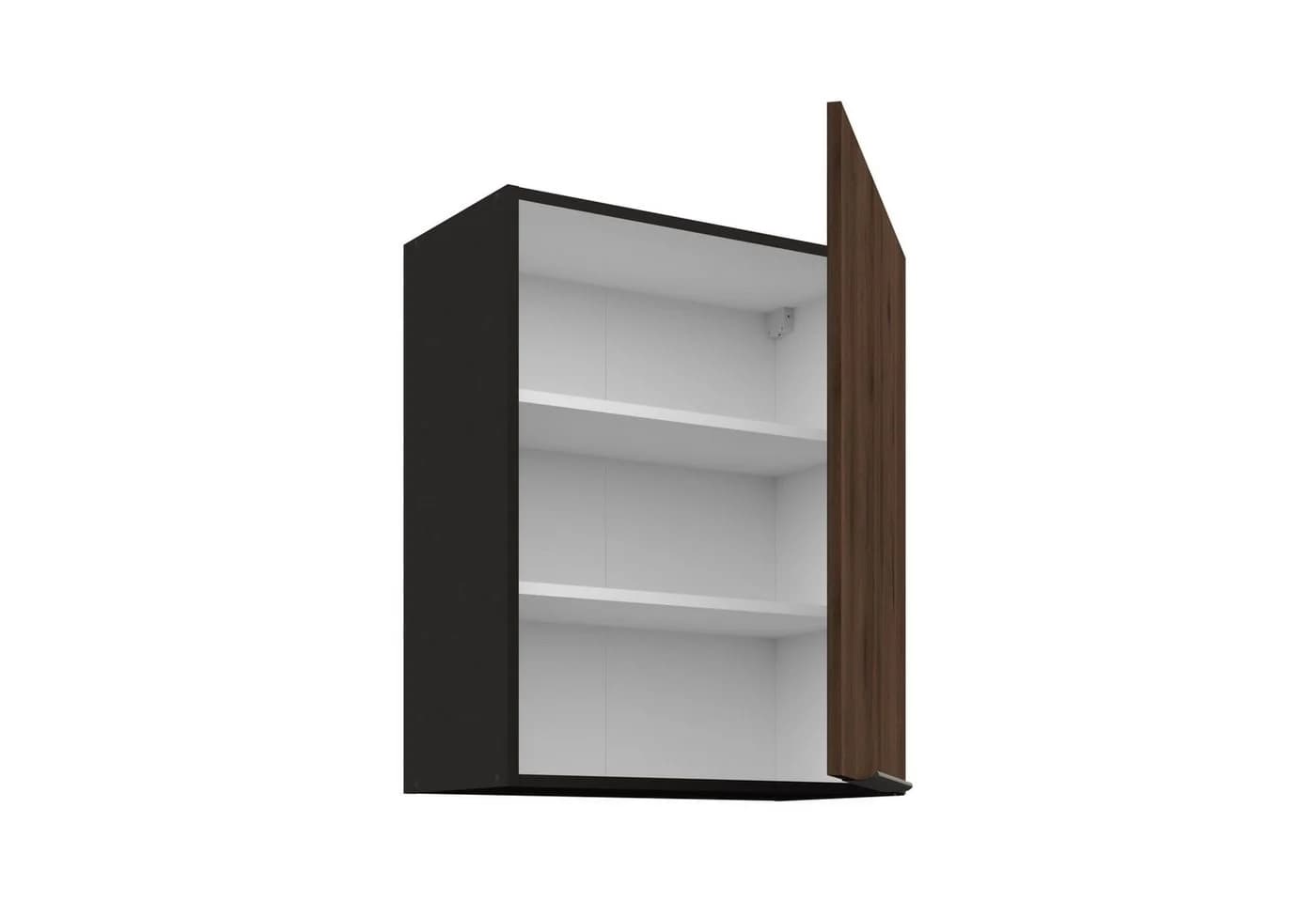 Küchen-Preisbombe Hängeschrank 60 cm Okapi Nußbaum Schwarz matt - Bild 2