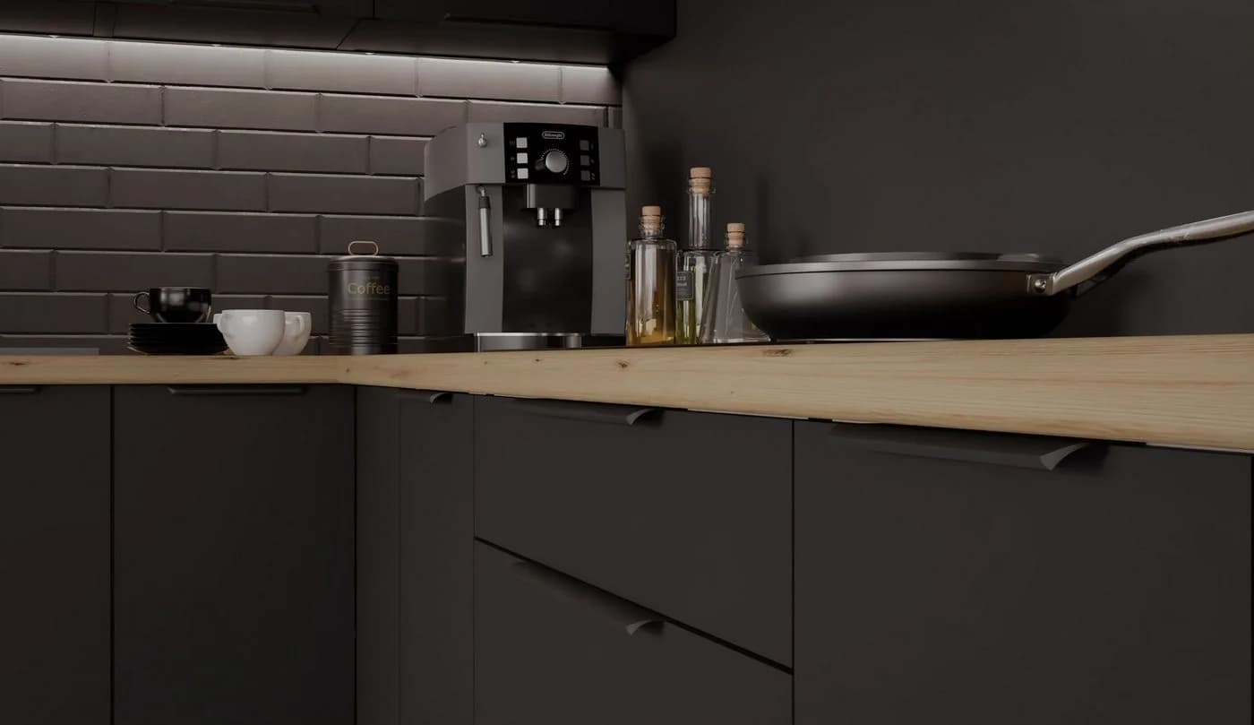 Küchen-Preisbombe Winkelküche SIENA Schwarz Modern XL Stauraum - Bild 4