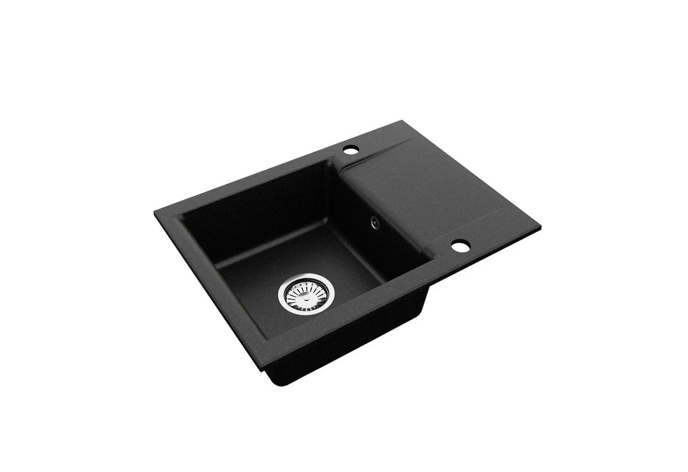 Küchen-Preisbombe Granitspüle Bea 59 Schwarz Einbauspüle - Bild 3